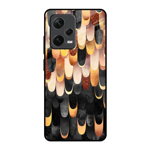Bronze Abstract Glossy Case for Redmi Note 12 Pro Plus 5G