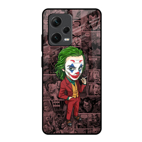 Joker Cartoon Glossy Case for Redmi Note 12 Pro 5G