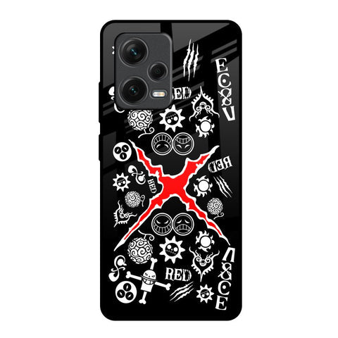 Red Zone Glossy Case for Redmi Note 12 Pro 5G