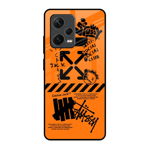 Anti Social Club Glossy Case for Redmi Note 12 Pro 5G