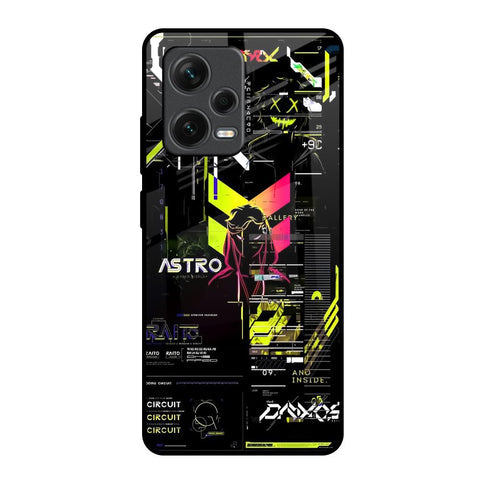 Astro Glitch Glossy Case for Redmi Note 12 Pro 5G