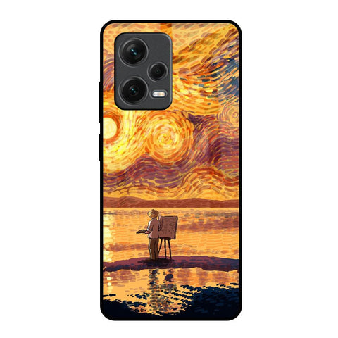 Sunset Vincent Glossy Case for Redmi Note 12 Pro 5G