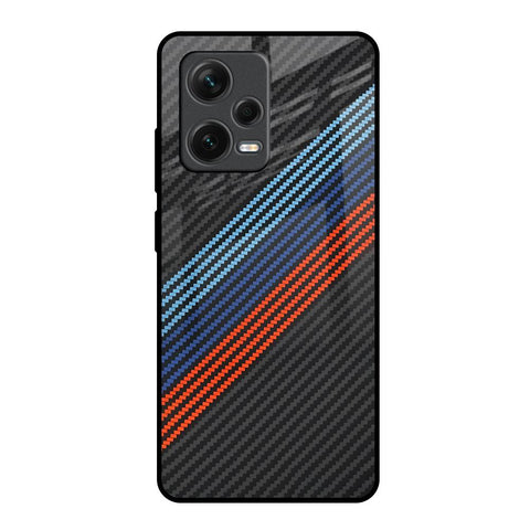 Carbon Inspired Glossy Case for Redmi Note 12 Pro 5G