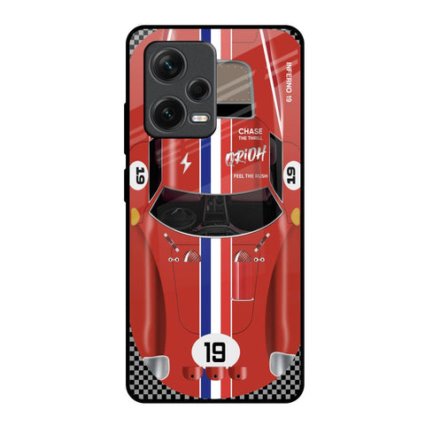 Racing Vintage Glossy Case for Redmi Note 12 Pro 5G