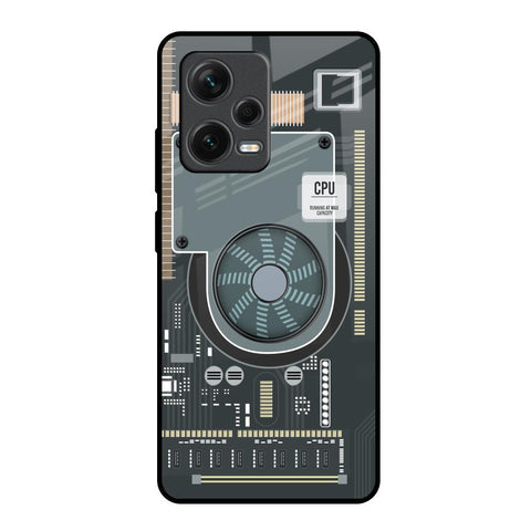 Motherboard Circuit Glossy Case for Redmi Note 12 Pro 5G