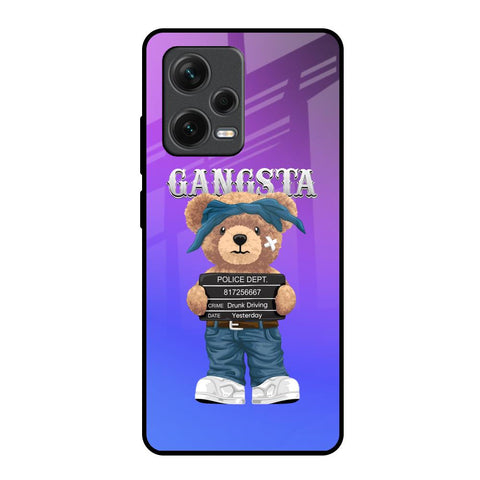 Gangsta Bear Glossy Case for Redmi Note 12 Pro 5G