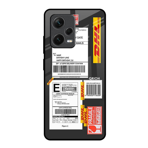 Cool Barcode Label Glossy Case For Redmi Note 12 Pro 5G