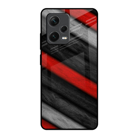 Soft Wooden Texture Glossy Case for Redmi Note 12 Pro 5G