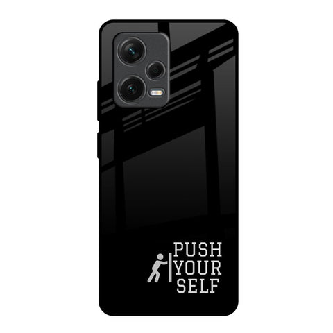 Push Your Self Glossy Case for Redmi Note 12 Pro 5G