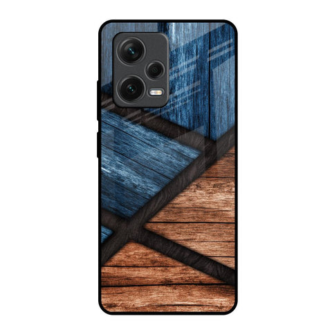 Wooden Tiles Glossy Case for Redmi Note 12 Pro 5G