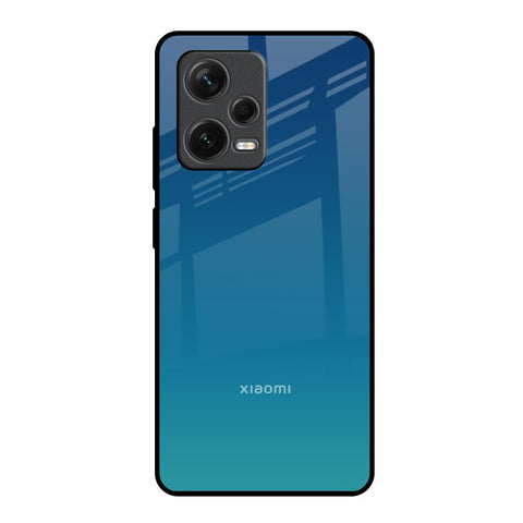 Celestial Blue Glossy Case For Redmi Note 12 Pro 5G