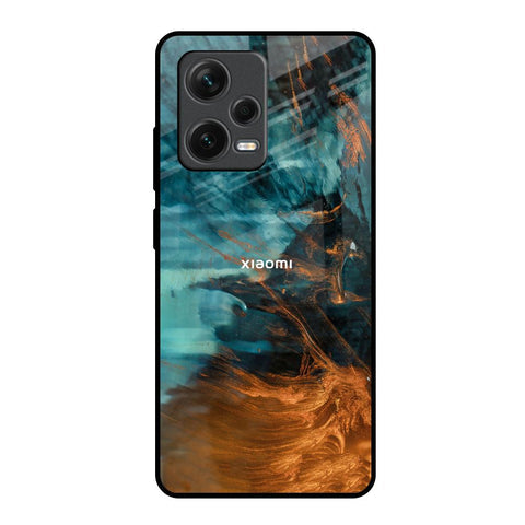 Golden Splash Glossy Case for Redmi Note 12 Pro 5G