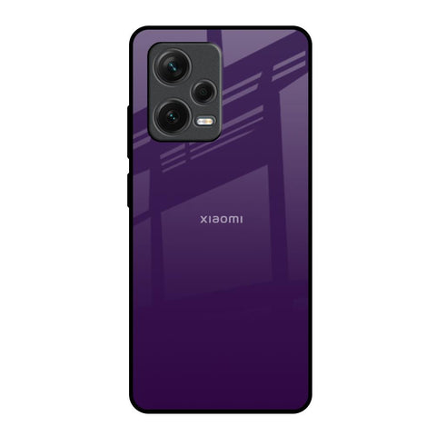 Dark Purple Glossy Case for Redmi Note 12 Pro 5G