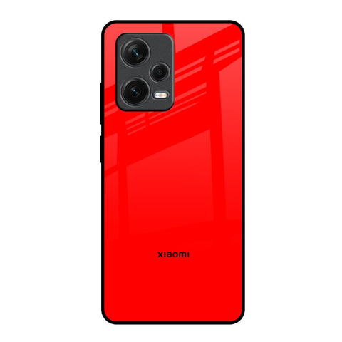 Blood Red Glossy Case for Redmi Note 12 Pro 5G