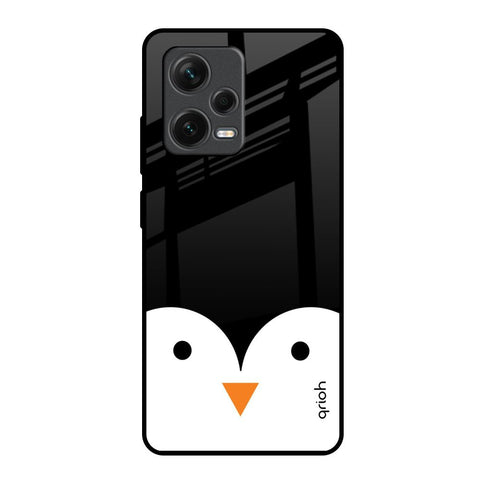 Cute Penguin Glossy Case for Redmi Note 12 Pro 5G