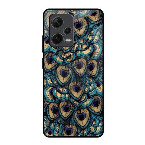 Peacock Feathers Glossy case for Redmi Note 12 Pro 5G