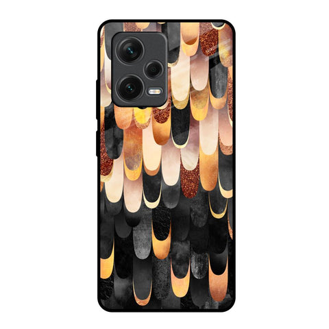 Bronze Abstract Glossy Case for Redmi Note 12 Pro 5G