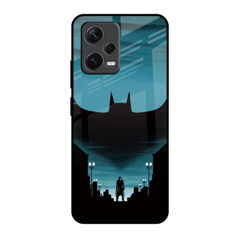Cyan Bat Glossy Case for Redmi Note 12 5G