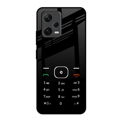 Classic Keypad Pattern Glossy Case for Redmi Note 12 5G