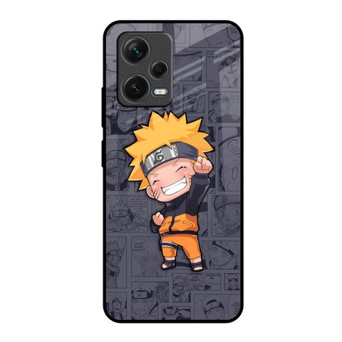 Orange Chubby Glossy Case for Redmi Note 12 5G