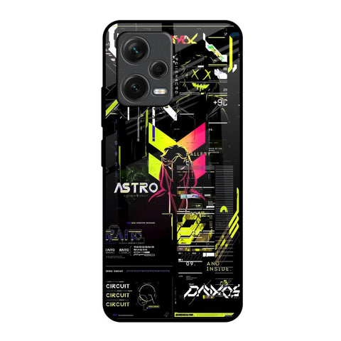 Astro Glitch Glossy Case for Redmi Note 12 5G