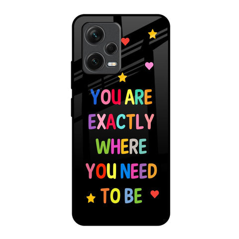 Magical Words Glossy Case for Redmi Note 12 5G