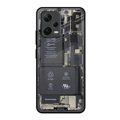 Skeleton Inside Glossy Case for Redmi Note 12 5G