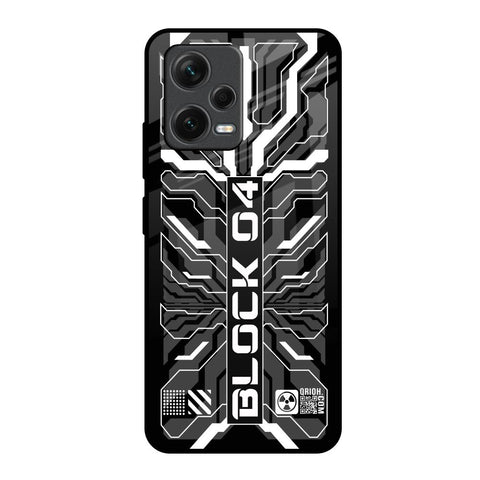 Monochrome Magic Glossy Case for Redmi Note 12 5G