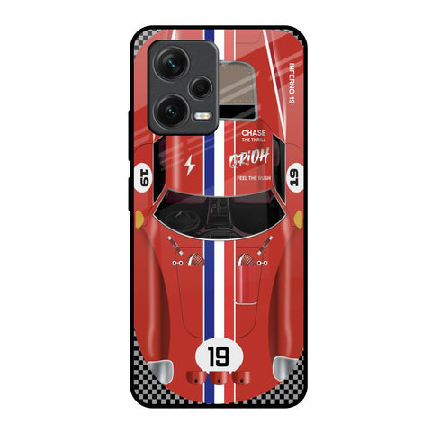Racing Vintage Glossy Case for Redmi Note 12 5G