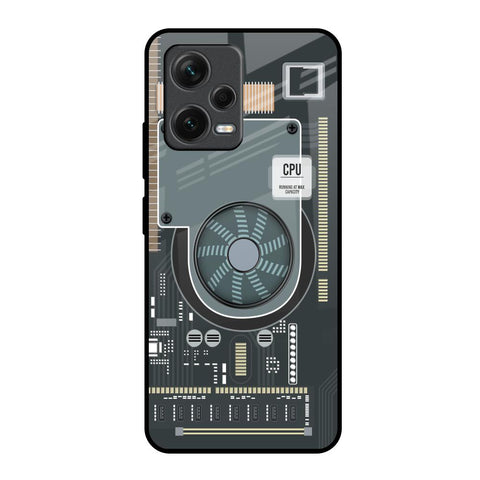 Motherboard Circuit Glossy Case for Redmi Note 12 5G