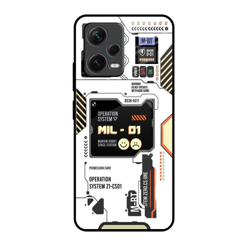 Tech Display Glossy Case for Redmi Note 12 5G