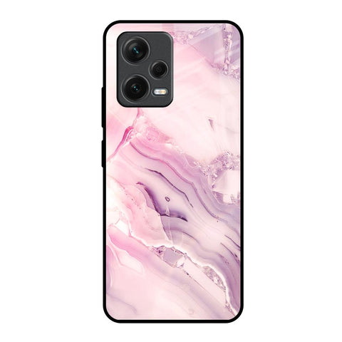 Diamond Pink Gradient Glossy Case For Redmi Note 12 5G