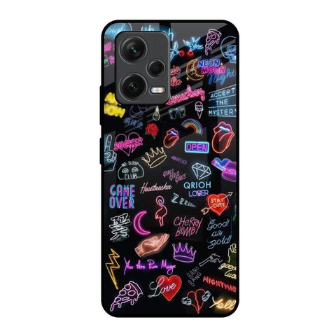 Accept The Mystery Glossy Case for Redmi Note 12 5G