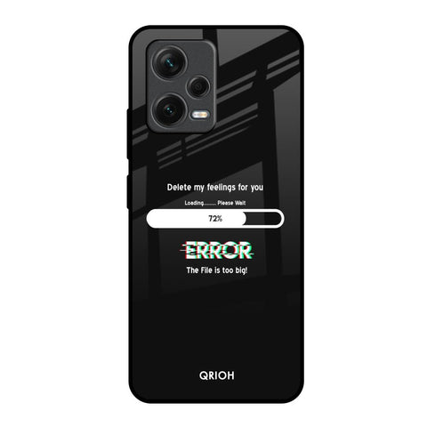 Error Glossy Case for Redmi Note 12 5G