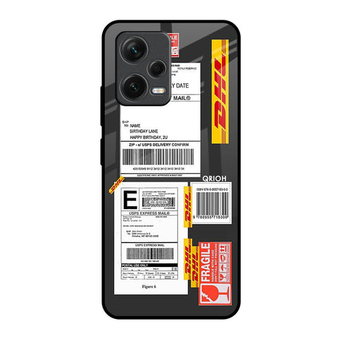 Cool Barcode Label Glossy Case For Redmi Note 12 5G