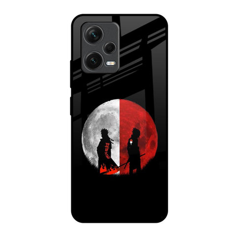 Anime Red Moon Glossy Case for Redmi Note 12 5G