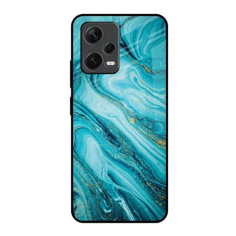 Ocean Marble Glossy Case for Redmi Note 12 5G