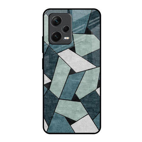Abstact Tiles Glossy Case for Redmi Note 12 5G