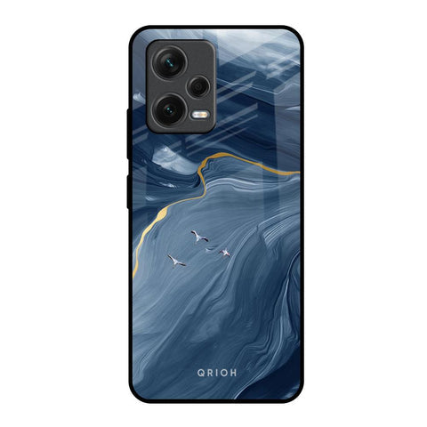Deep Ocean Marble Glossy Case for Redmi Note 12 5G