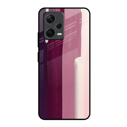 Brush Stroke Art Glossy Case for Redmi Note 12 5G