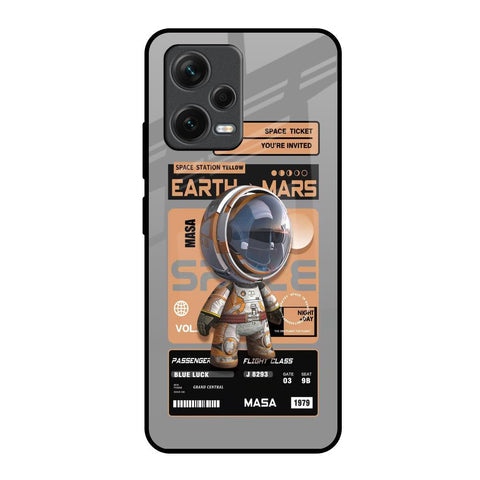 Space Ticket Glossy Case for Redmi Note 12 5G
