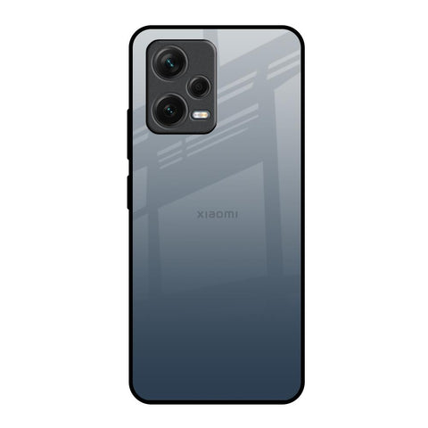 Smokey Grey Color Glossy Case For Redmi Note 12 5G