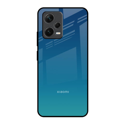 Celestial Blue Glossy Case For Redmi Note 12 5G