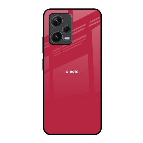 Solo Maroon Glossy case for Redmi Note 12 5G