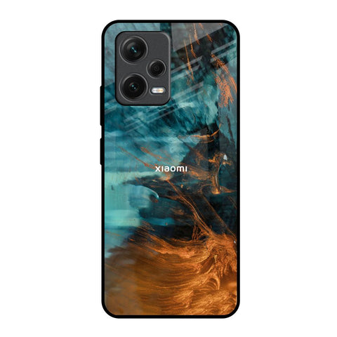 Golden Splash Glossy Case for Redmi Note 12 5G