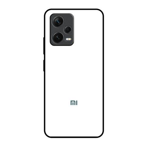 Arctic White Glossy Case for Redmi Note 12 5G