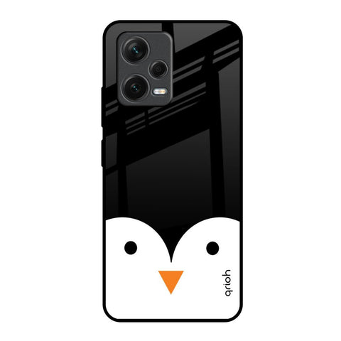 Cute Penguin Glossy Case for Redmi Note 12 5G