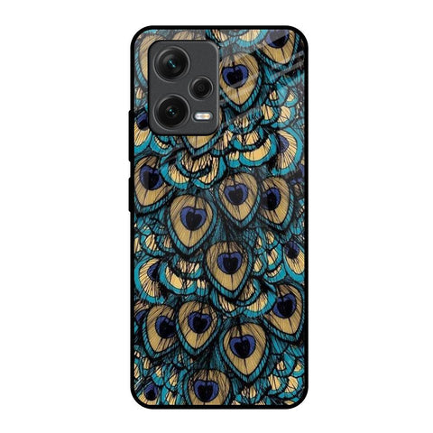 Peacock Feathers Glossy case for Redmi Note 12 5G