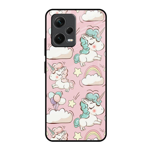 Balloon Unicorn Glossy case for Redmi Note 12 5G