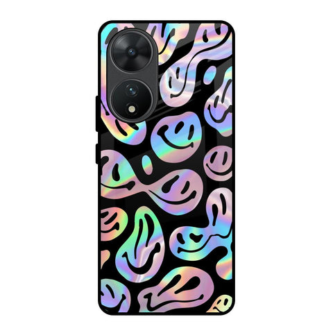 Acid Smile Glossy Case for Vivo T2 5G